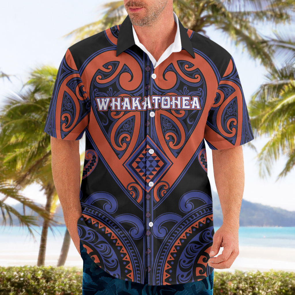 Custom Aotearoa Whakatohea Hawaiian Shirt Maori Tribal Pattern LT05 - Polynesian Pride