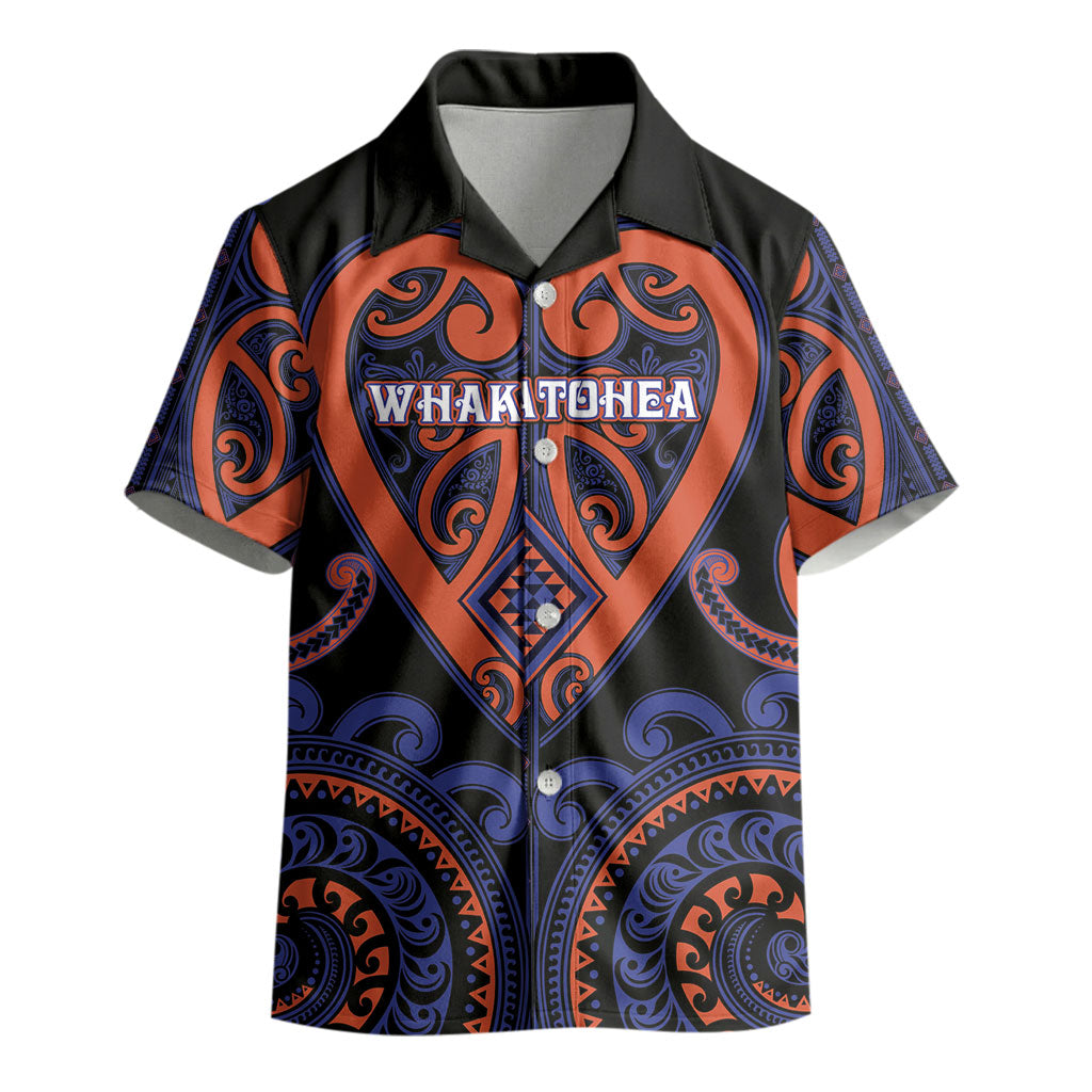 Custom Aotearoa Whakatohea Kid Hawaiian Shirt Maori Tribal Pattern LT05 - Polynesian Pride