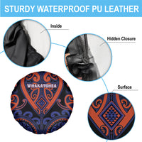 Aotearoa Whakatohea Spare Tire Cover Maori Tribal Pattern LT05 - Polynesian Pride