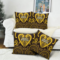 Aotearoa Ngati Whatua Pillow Cover Maori Tribal Pattern LT05 - Polynesian Pride