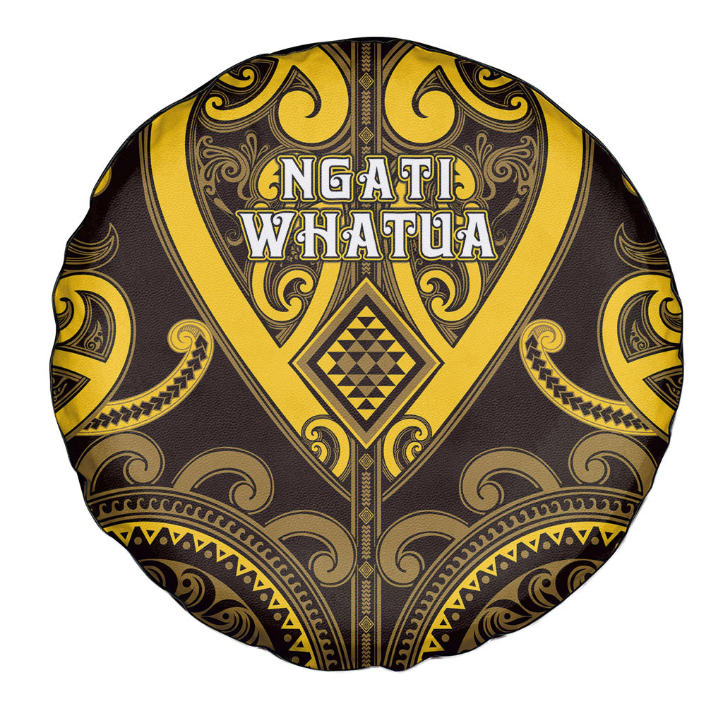 Aotearoa Ngati Whatua Spare Tire Cover Maori Tribal Pattern LT05 - Polynesian Pride