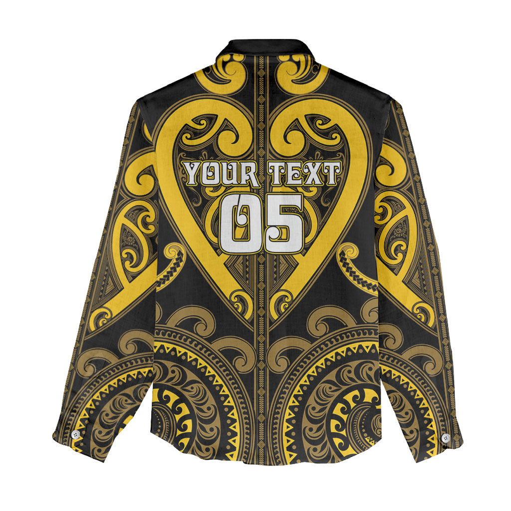 Custom Aotearoa Ngati Whatua Women Casual Shirt Maori Tribal Pattern LT05 - Polynesian Pride