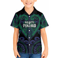 Custom Aotearoa Ngati Pikiao Hawaiian Shirt Maori Tribal Pattern LT05 - Polynesian Pride