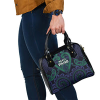 Aotearoa Ngati Pikiao Shoulder Handbag Maori Tribal Pattern LT05 - Polynesian Pride