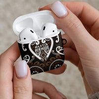 Aotearoa Kati Mamoe AirPods Case Maori Tribal Pattern LT05 - Polynesian Pride
