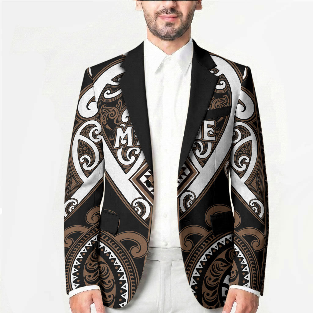 Custom Aotearoa Kati Mamoe Blazer Maori Tribal Pattern LT05 - Polynesian Pride