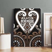 Aotearoa Kati Mamoe Canvas Wall Art Maori Tribal Pattern LT05 - Polynesian Pride