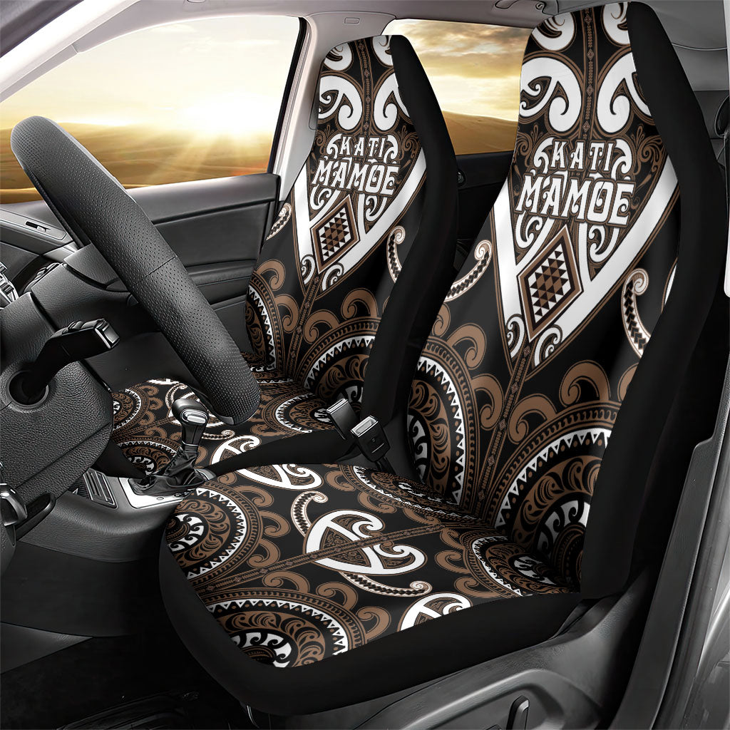 Aotearoa Kati Mamoe Car Seat Cover Maori Tribal Pattern LT05 - Polynesian Pride