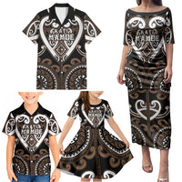 Custom Aotearoa Kati Mamoe Family Matching Puletasi and Hawaiian Shirt Maori Tribal Pattern LT05 - Polynesian Pride
