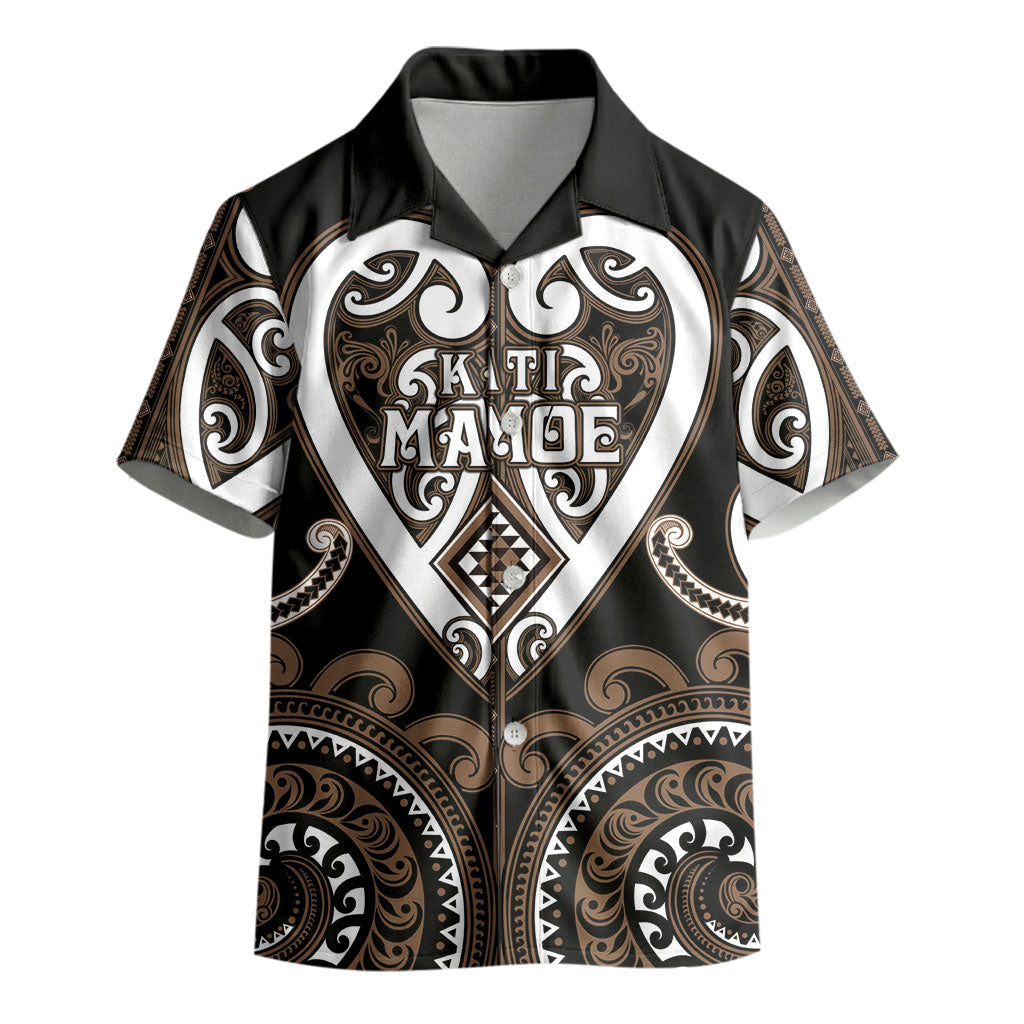 Custom Aotearoa Kati Mamoe Kid Hawaiian Shirt Maori Tribal Pattern LT05 - Polynesian Pride