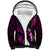 Hawaii Maui Sherpa Hoodie Polynesian Fish Hook Hibiscus Pink Version LT05 Unisex Pink - Polynesian Pride