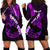 Hawaii Maui Hoodie Dress Polynesian Fish Hook Hibiscus Purple Version LT05 - Polynesian Pride