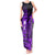 Personalized Hawaii Tank Maxi Dress Hammerhead Shark Kakau Polynesian Tribal Purple LT05 Women Purple - Polynesian Pride