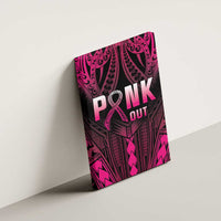 Breast Cancer Pink Out Canvas Wall Art Polynesian Art Tattoo Black Version LT05 - Polynesian Pride