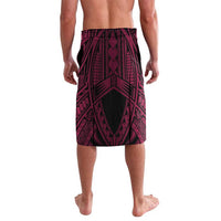 Breast Cancer Pink Out Lavalava Polynesian Art Tattoo Black Version LT05 - Polynesian Pride