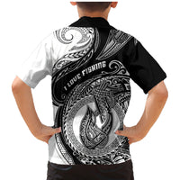 go-fishing-family-matching-mermaid-dress-and-hawaiian-shirt-polynesian-pattern