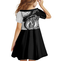 Go Fishing Kid Short Sleeve Dress Polynesian Pattern LT05 - Polynesian Pride