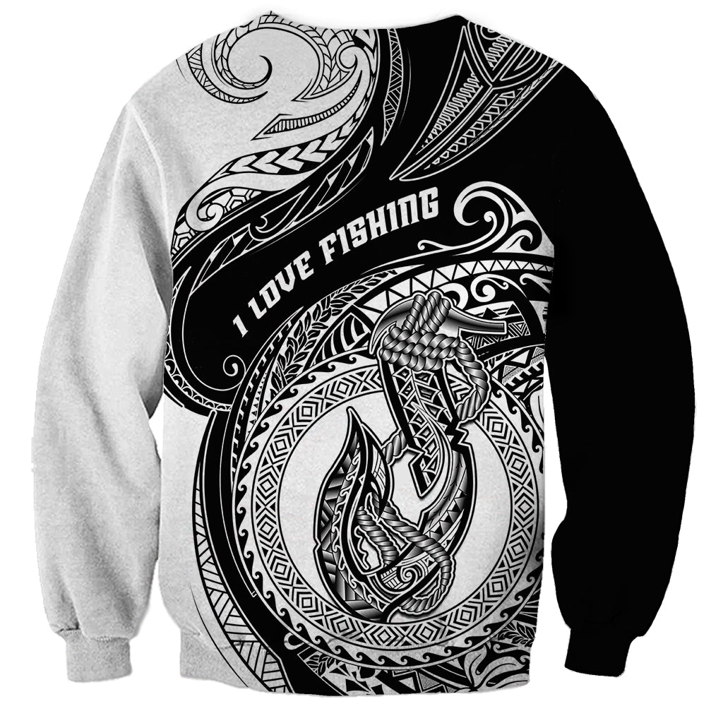 Go Fishing Sweatshirt Polynesian Pattern LT05 - Polynesian Pride