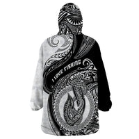 Go Fishing Wearable Blanket Hoodie Polynesian Pattern LT05 - Polynesian Pride