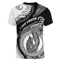 go-fishing-women-v-neck-t-shirt-polynesian-pattern