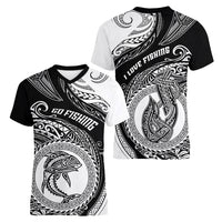 go-fishing-women-v-neck-t-shirt-polynesian-pattern