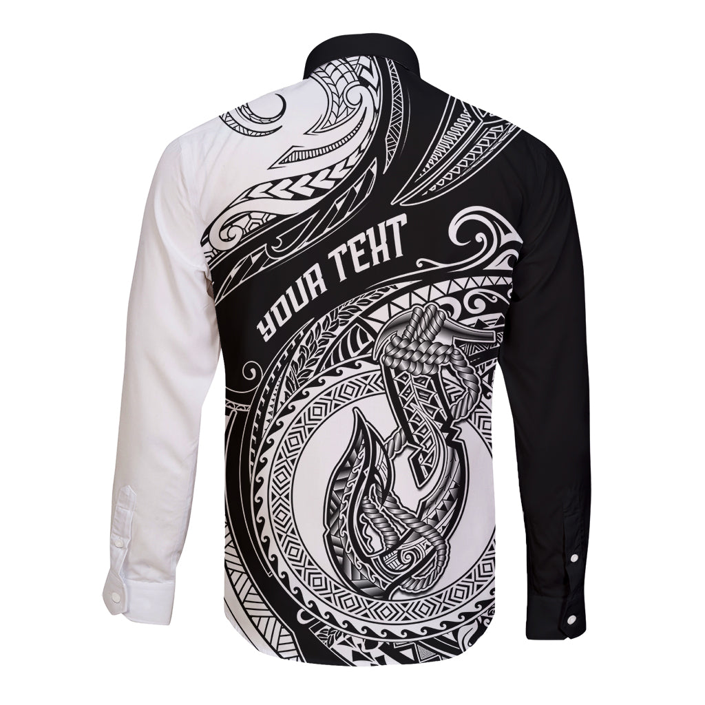 personalized-go-fishing-long-sleeve-button-shirt-polynesian-pattern