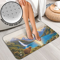 New Zealand Flag Bathroom Set Scenic Nature LT05 - Polynesian Pride