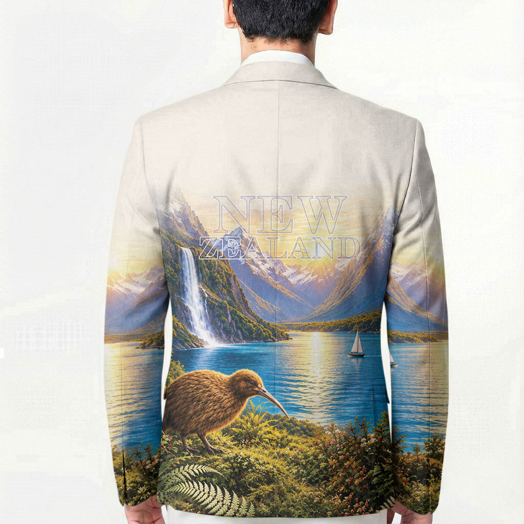New Zealand Flag Blazer Scenic Nature LT05 - Polynesian Pride