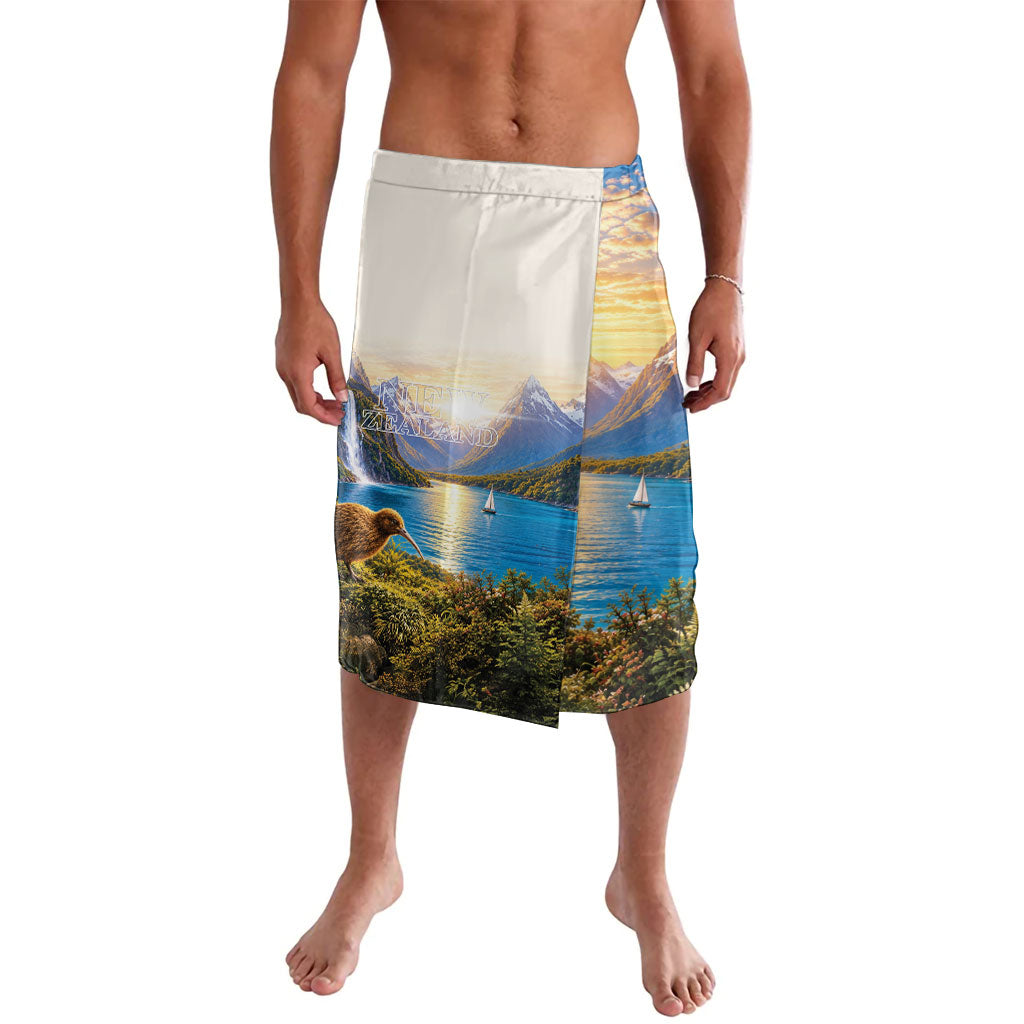 New Zealand Flag Lavalava Scenic Nature LT05 Multicolor - Polynesian Pride