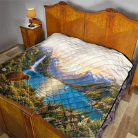 New Zealand Flag Quilt Scenic Nature LT05 - Polynesian Pride