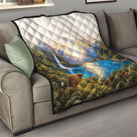 New Zealand Flag Quilt Scenic Nature LT05 - Polynesian Pride