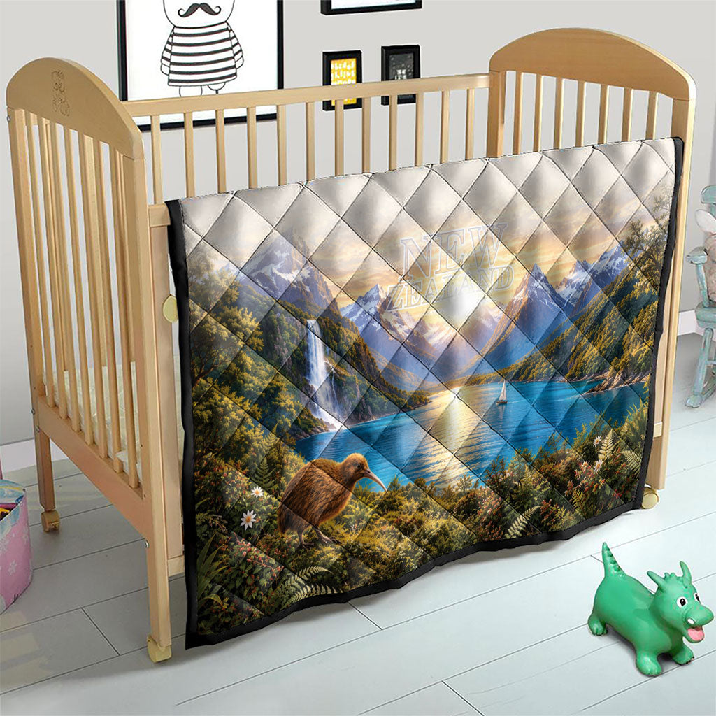New Zealand Flag Quilt Scenic Nature LT05 - Polynesian Pride