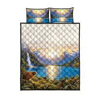 New Zealand Flag Quilt Bed Set Scenic Nature LT05 - Polynesian Pride