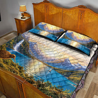New Zealand Flag Quilt Bed Set Scenic Nature LT05 - Polynesian Pride
