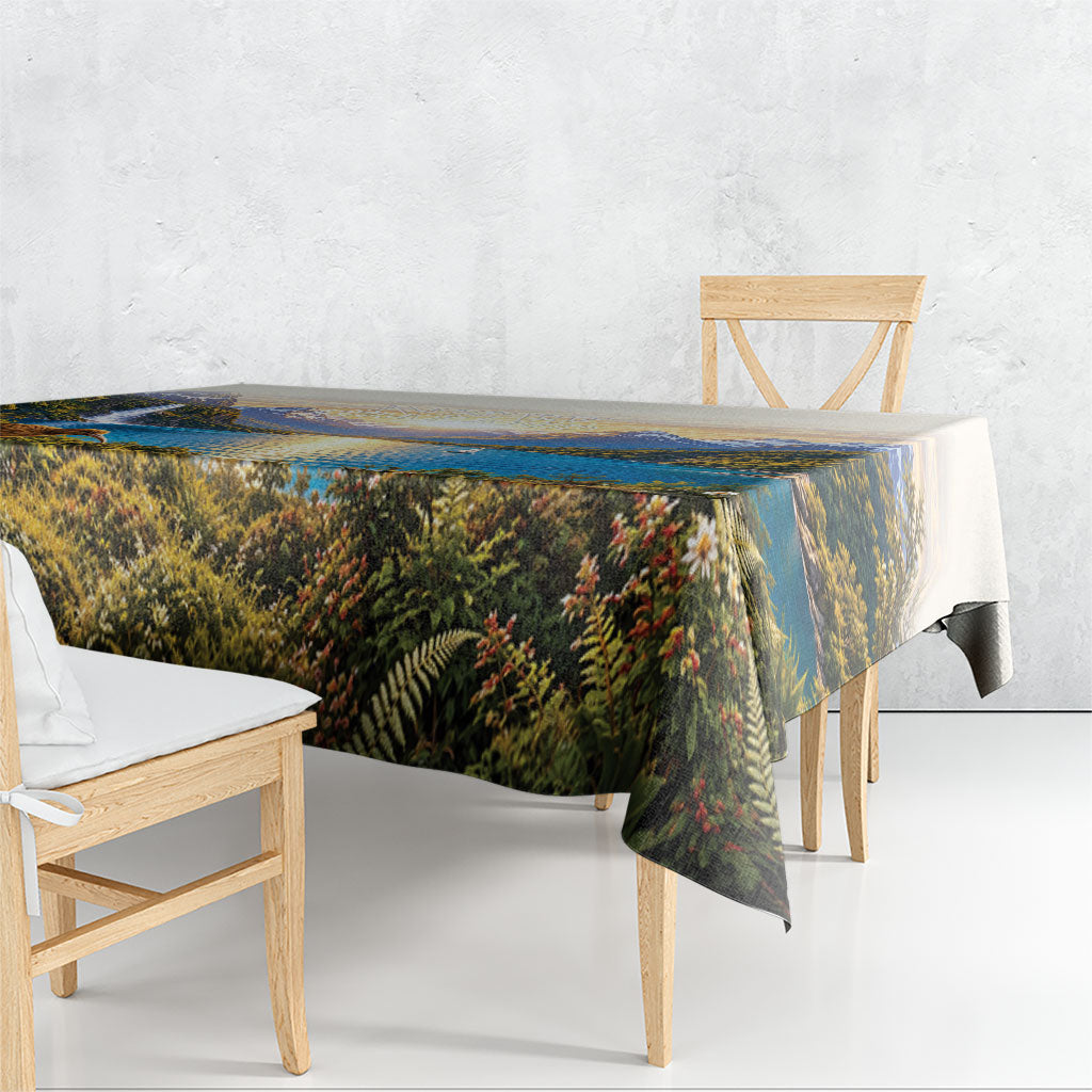 New Zealand Flag Tablecloth Scenic Nature LT05 - Polynesian Pride