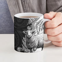 New Zealand Aotearoa Hipi Ceramic Mug Maori Pattern LT05 - Polynesian Pride