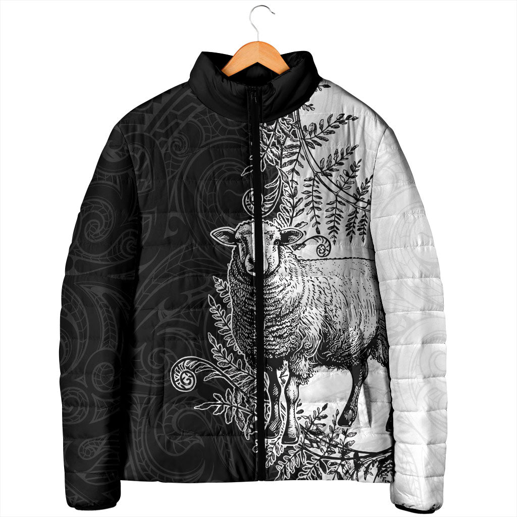 New Zealand Aotearoa Hipi Padded Jacket Maori Pattern LT05 - Polynesian Pride