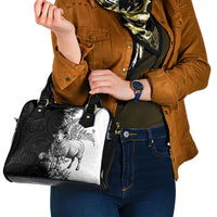New Zealand Aotearoa Hipi Shoulder Handbag Maori Pattern LT05 - Polynesian Pride