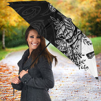 New Zealand Aotearoa Hipi Umbrella Maori Pattern LT05 - Polynesian Pride