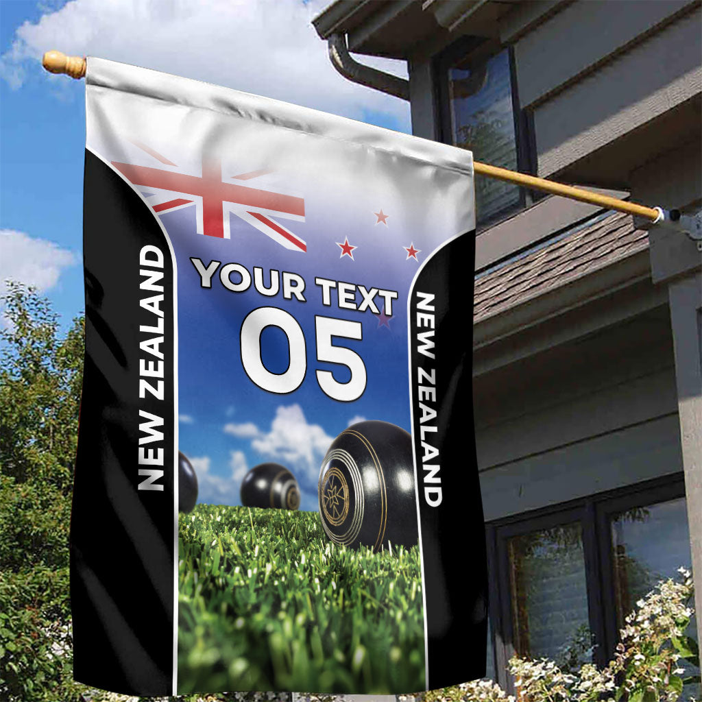 Custom New Zealand Lawn Bowls Garden Flag Unique Style LT05 - Polynesian Pride