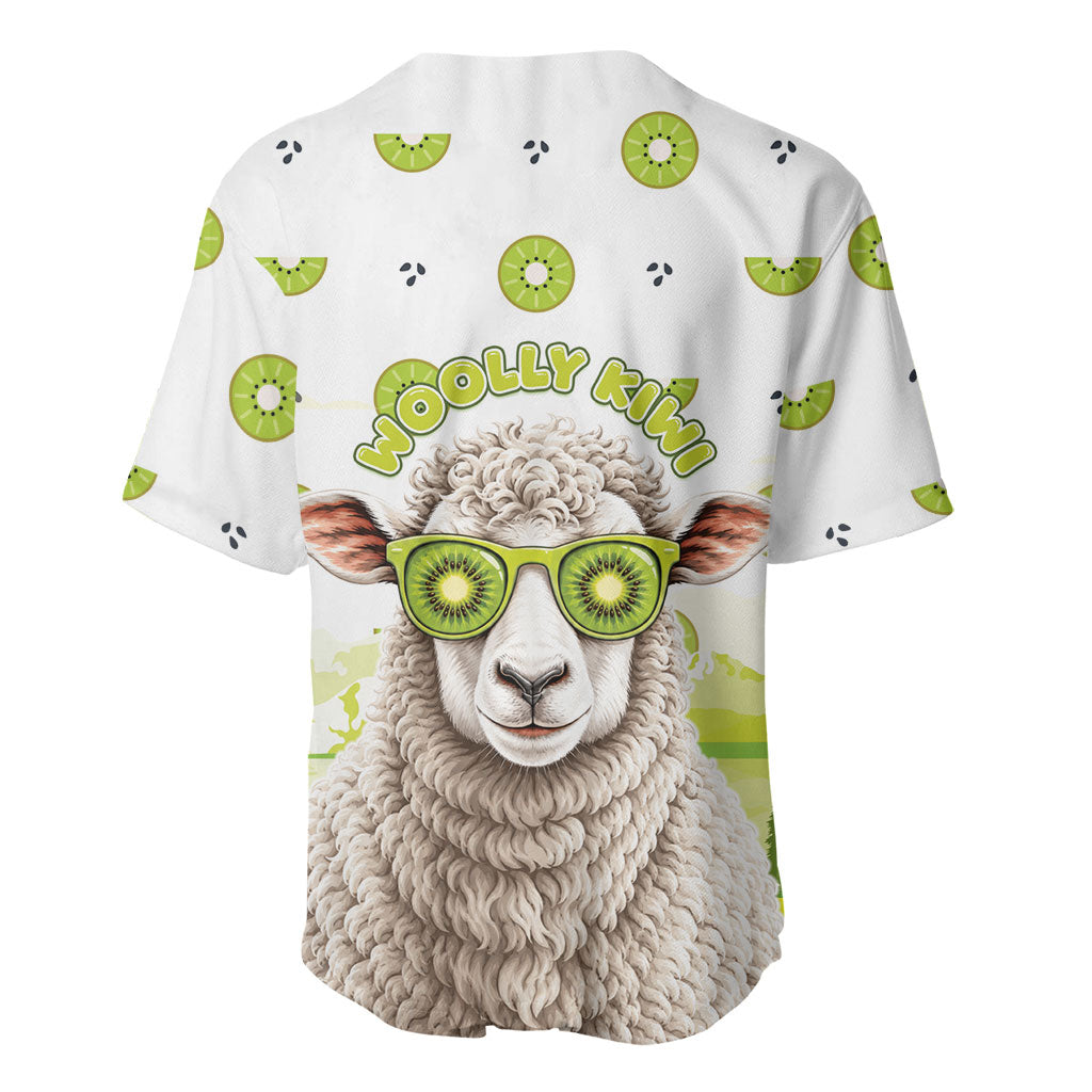New Zealand Funny Woolly Kiwi Sheep Baseball Jersey LT05 - Polynesian Pride