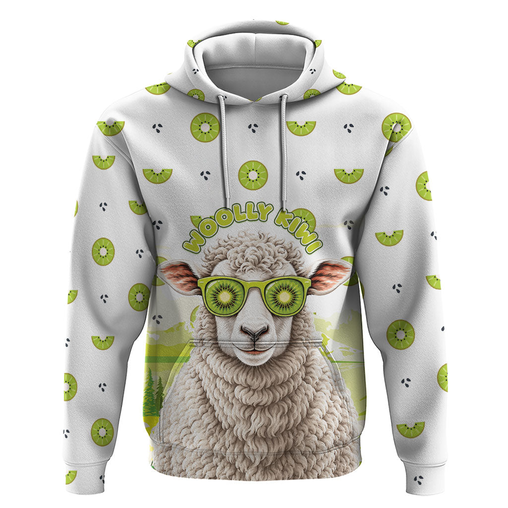 New Zealand Funny Woolly Kiwi Sheep Hoodie