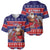 Samoa Christmas Baseball Jersey Samoan Santa Claus Manuia Le Kerisimasi