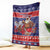 Samoa Christmas Blanket Samoan Santa Claus Manuia Le Kerisimasi