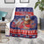 Samoa Christmas Blanket Samoan Santa Claus Manuia Le Kerisimasi