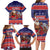 Samoa Christmas Family Matching Long Sleeve Bodycon Dress and Hawaiian Shirt Samoan Santa Claus Manuia Le Kerisimasi