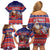 Samoa Christmas Family Matching Off Shoulder Short Dress and Hawaiian Shirt Samoan Santa Claus Manuia Le Kerisimasi