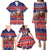 Samoa Christmas Family Matching Puletasi and Hawaiian Shirt Samoan Santa Claus Manuia Le Kerisimasi