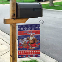 Samoa Christmas Garden Flag Samoan Santa Claus Manuia Le Kerisimasi