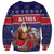 Samoa Christmas Sweatshirt Samoan Santa Claus Manuia Le Kerisimasi